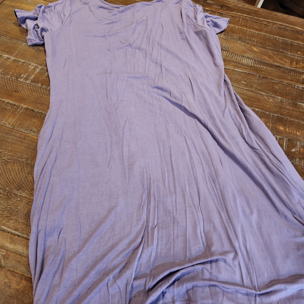 Purple dress